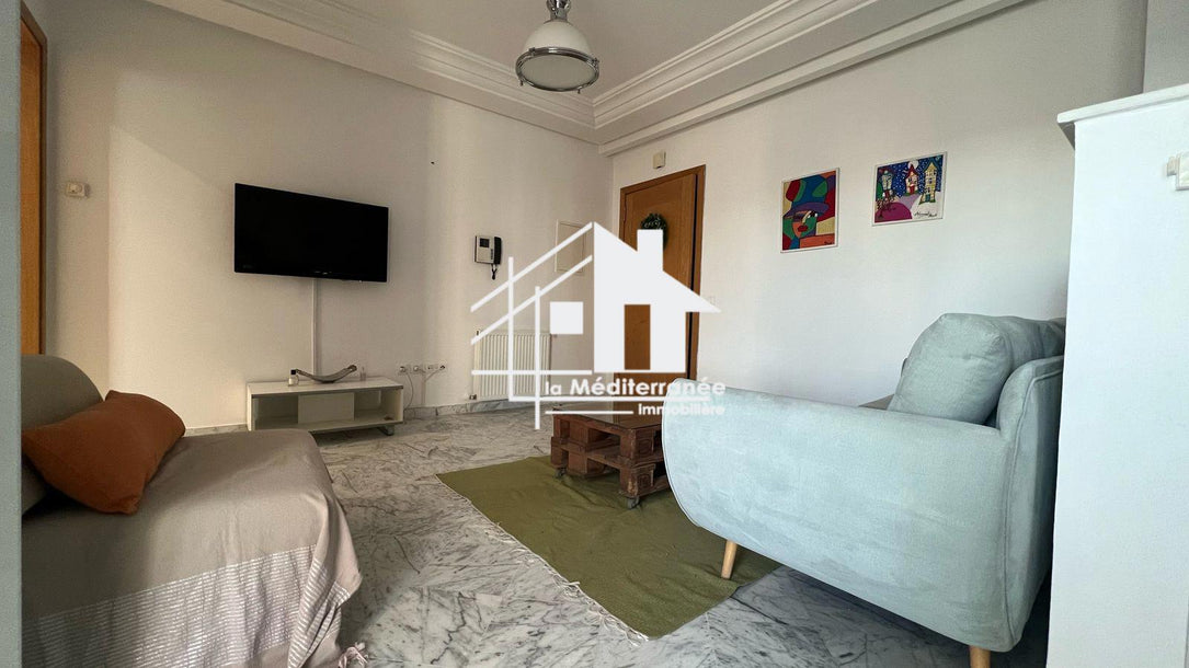 A louer un appartement en S+1 meublé à Jardins de Carthage