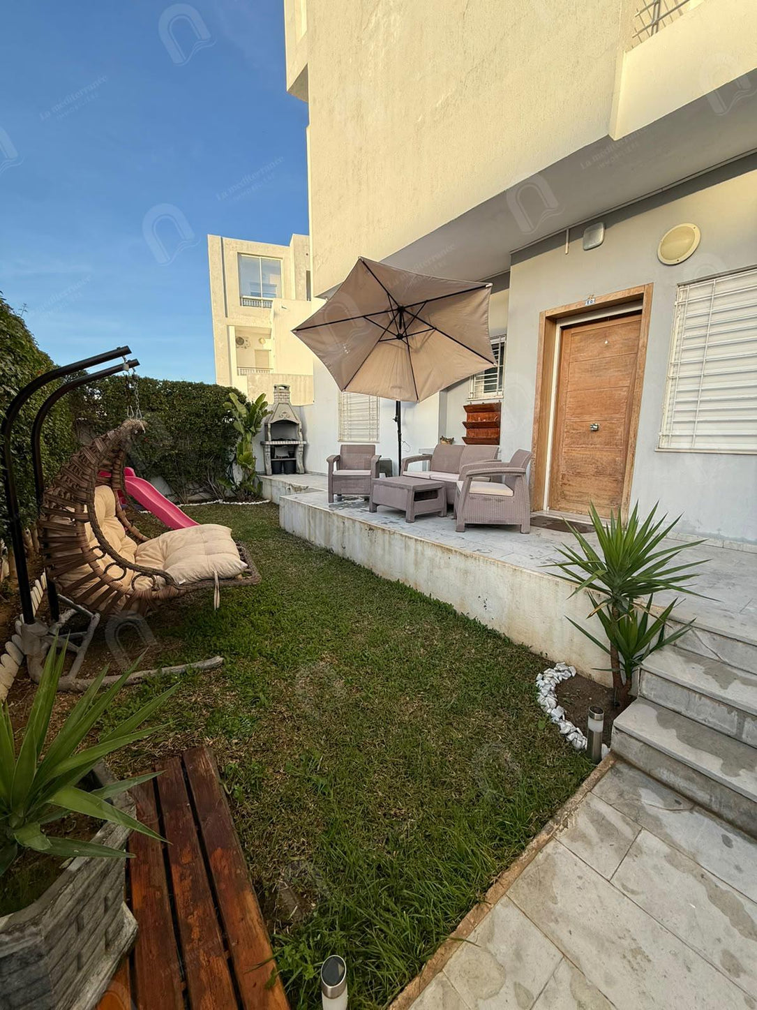 S+2 avec jardin a chotrana 1