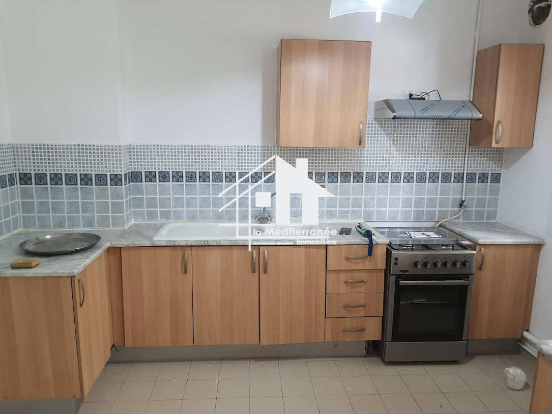 Un Duplex S+3 dans une résidence à jardins de l'Aouina