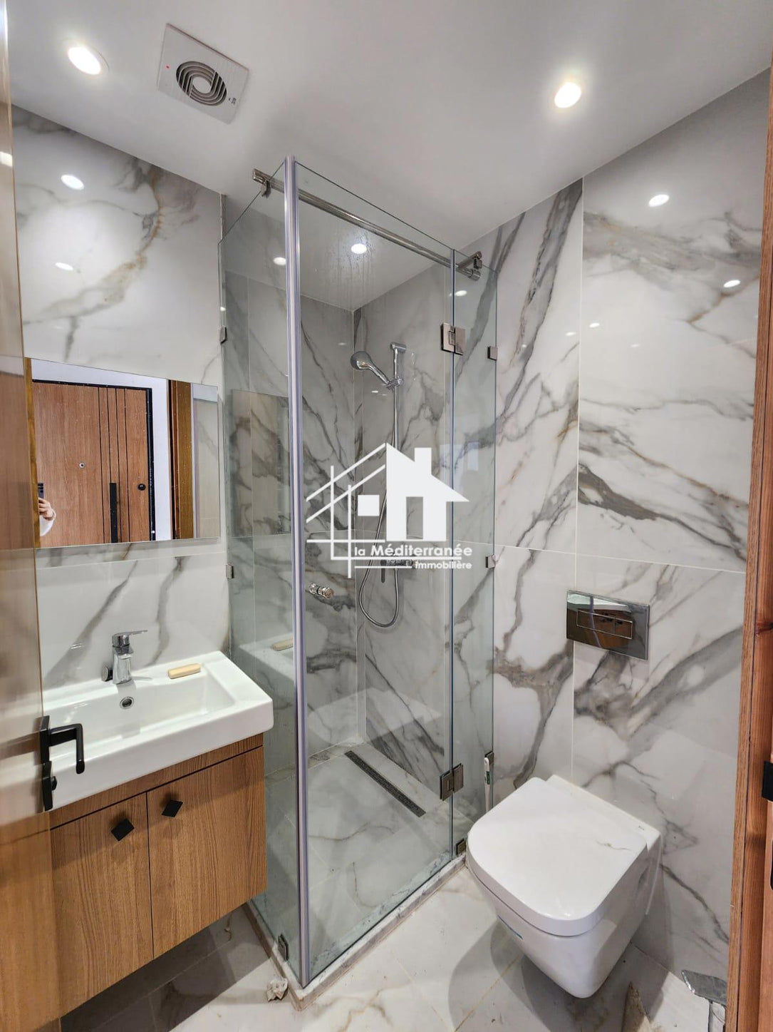 A louer S1 avec jardin à la soukra