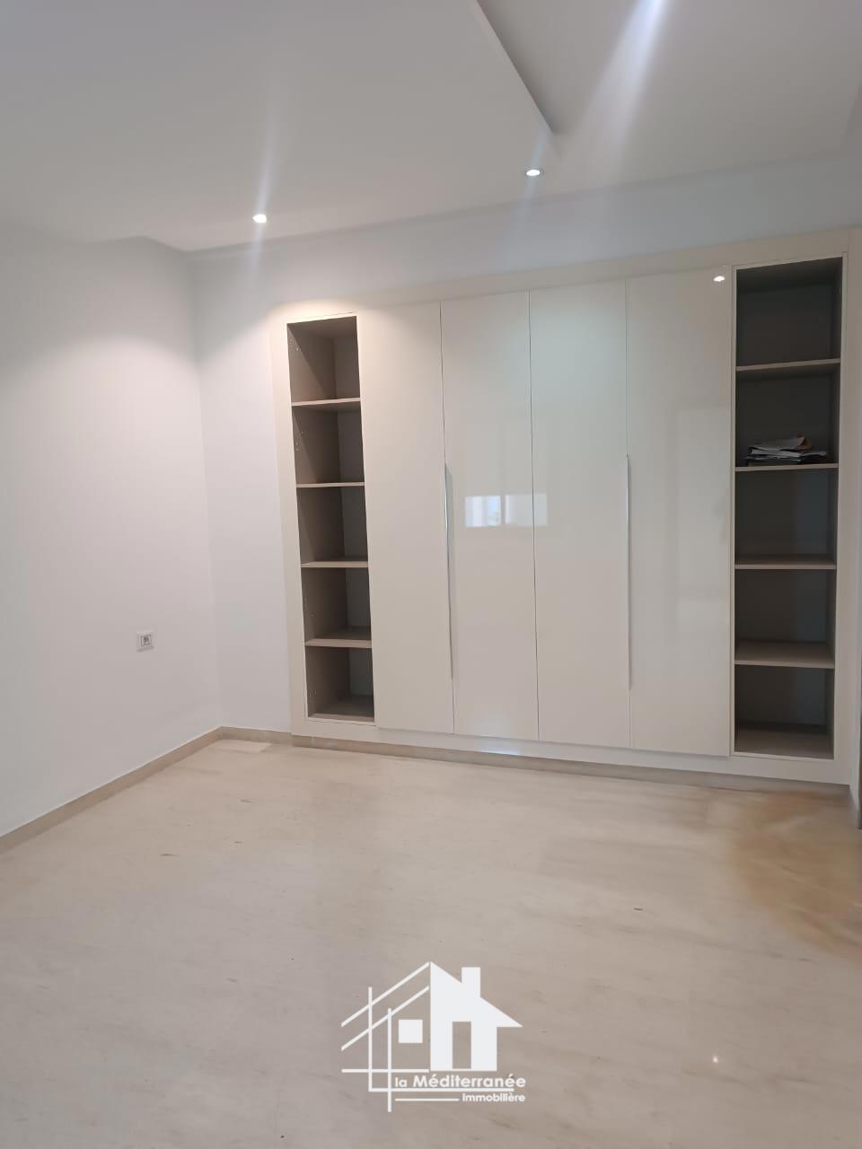 A louer Appartement S+1 à la Soukra