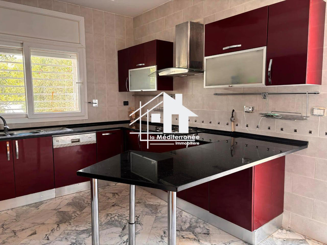 A louer une villa à Gammarth