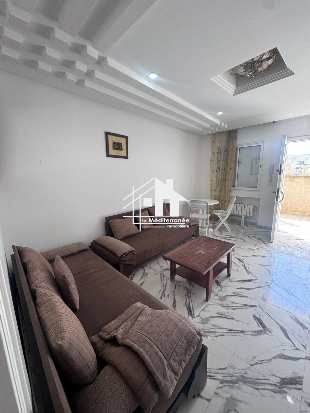 A louer appartement S+1 meublé à Ennasr