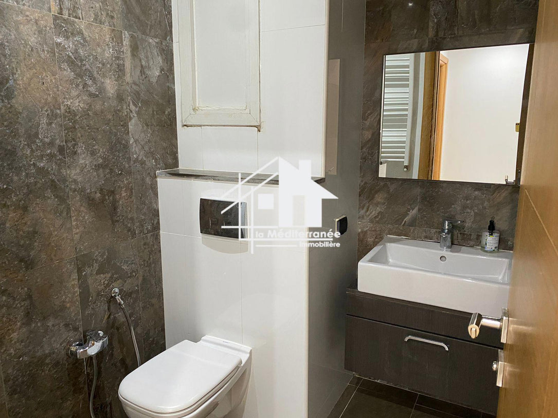 A louer duplex S2 avec terrasse à la soukra