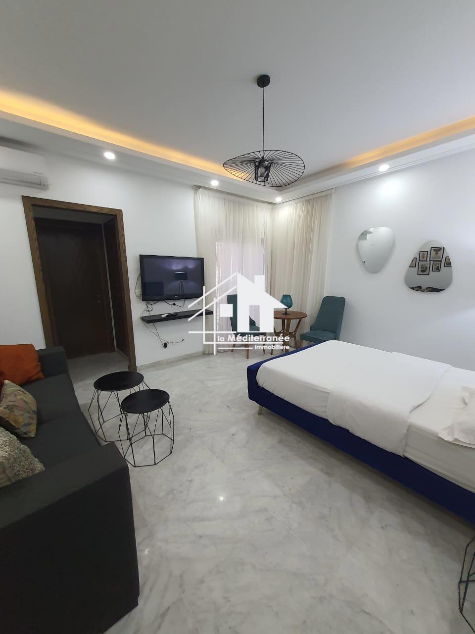 Appartement S+0 meublé à Jardins de Carthage