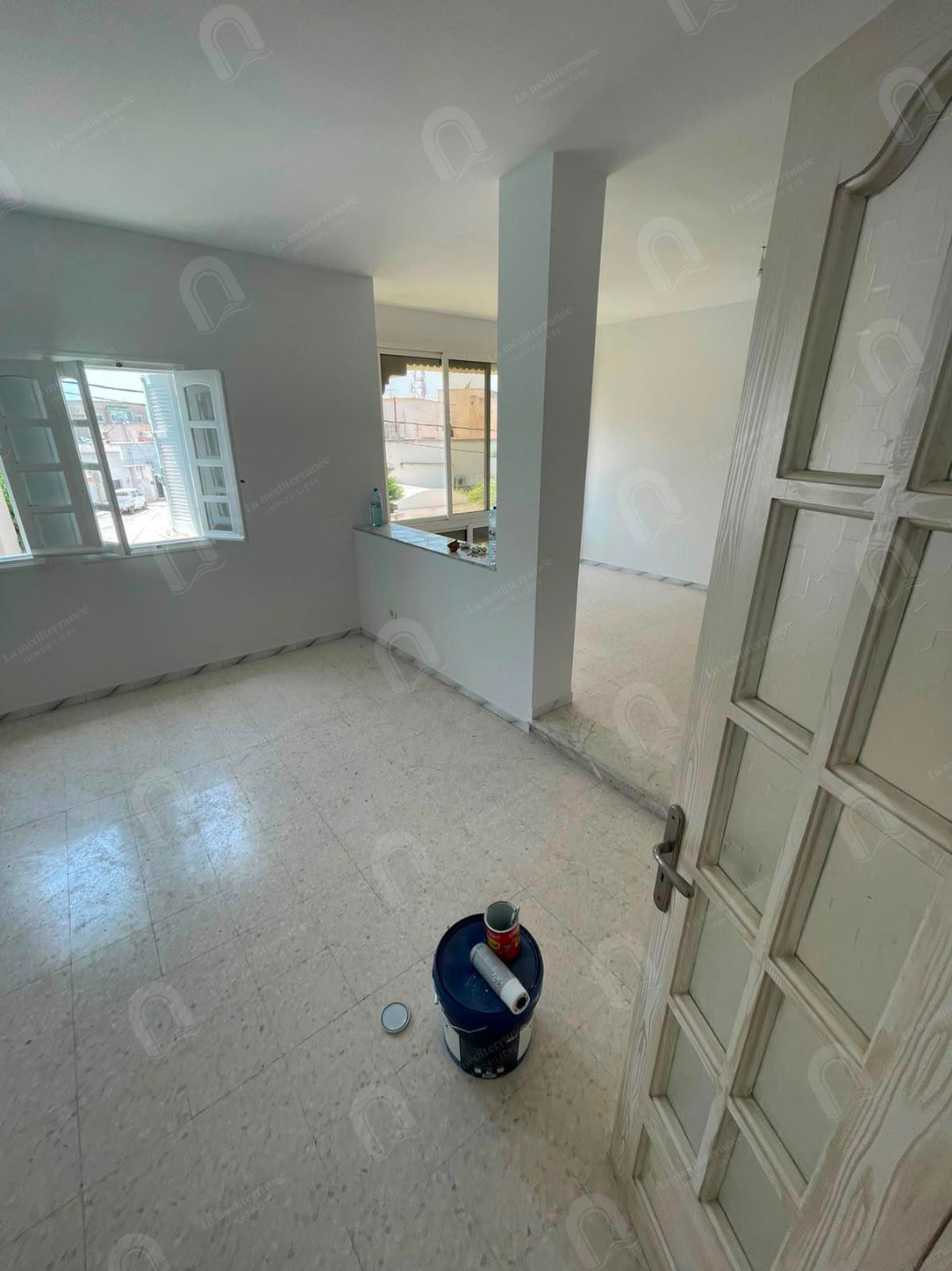 A louer étage de villa s+3 à cité haras bardo