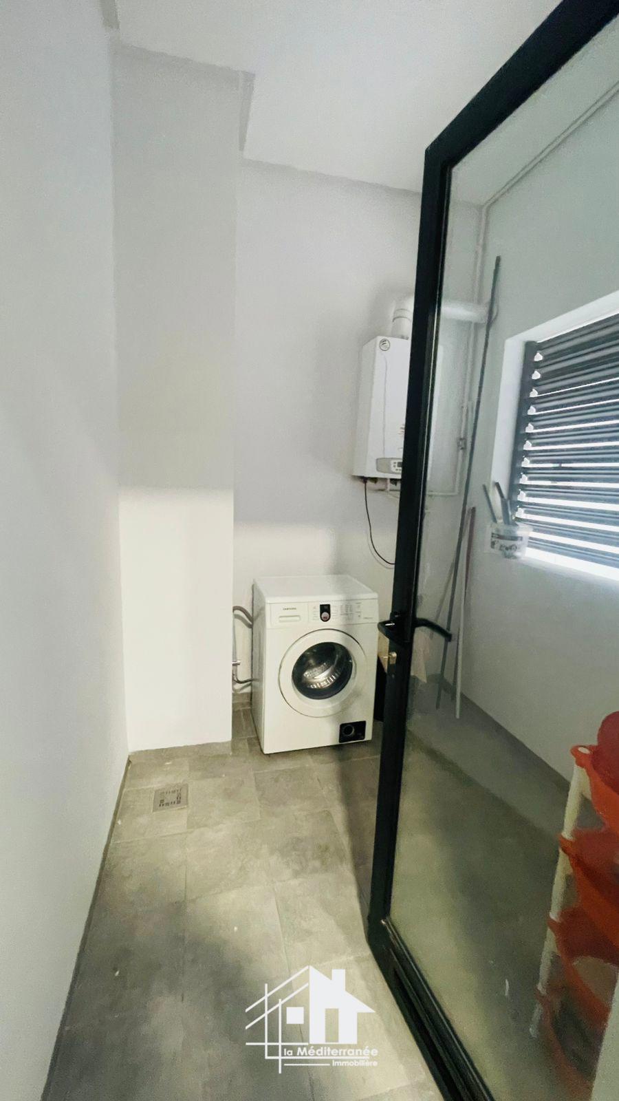 un appartement s+2 meublé à jardin de Carthage