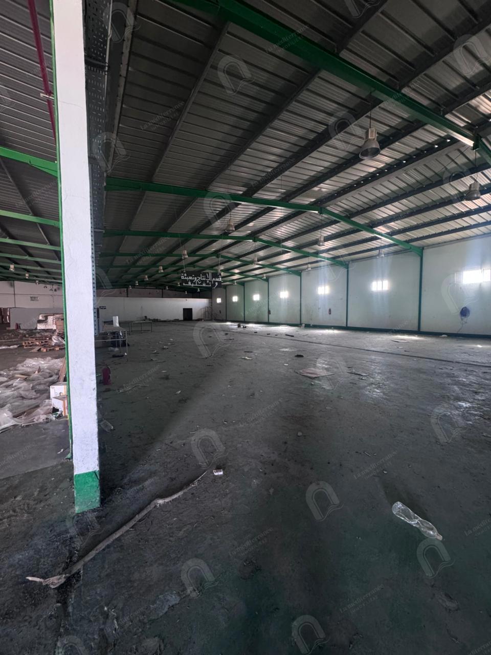 A louer une usine industrielle à El Fejja
