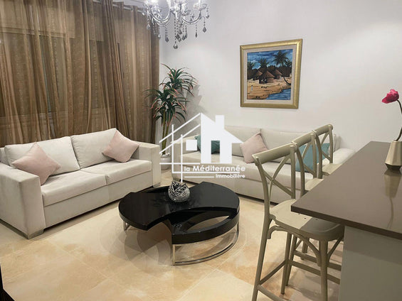Appartement S+1 meublé à Jardins de Carthage