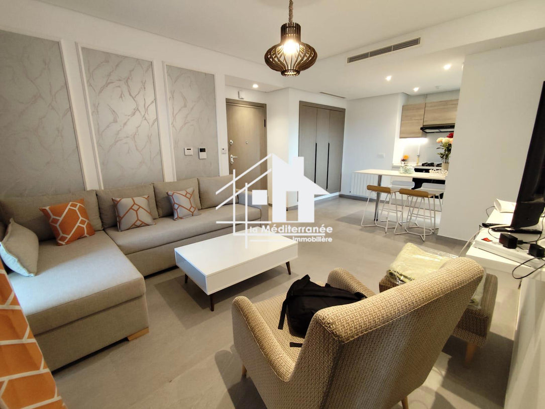 un appartement S+1 meublé jardin de carthage