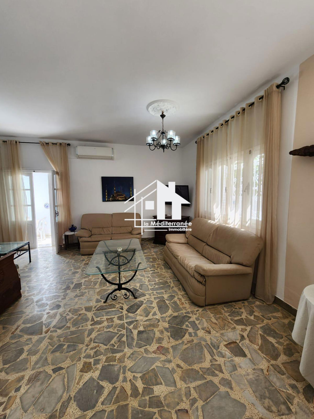A louer villa S3 meublé à la marsa plage