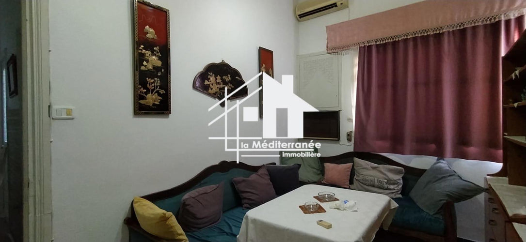 À louer appartement S+2 meublé à l'Avenue de Carthage, Tunis