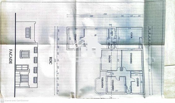 A vendre une villa S+2 à Ezzahra ville