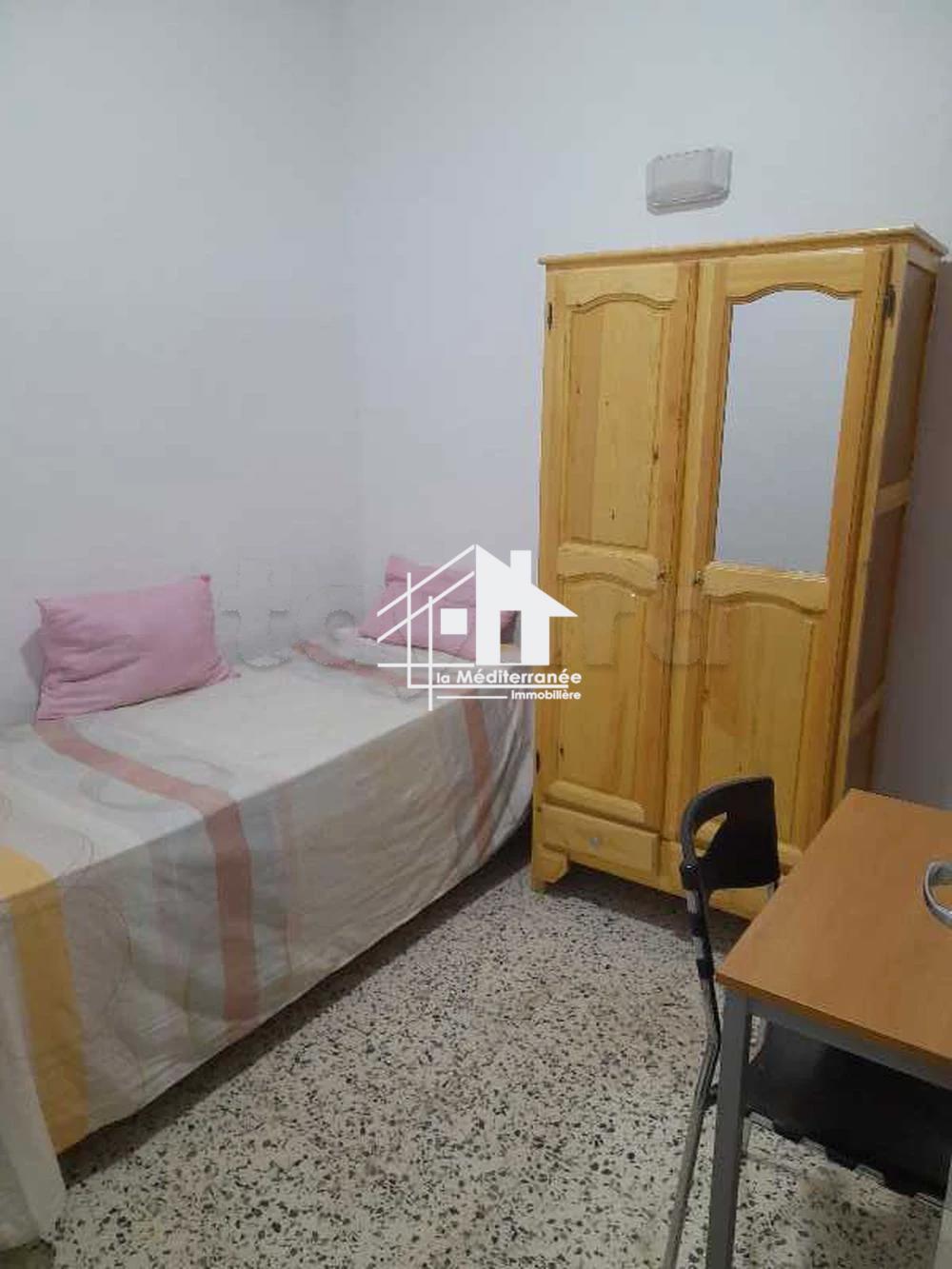 A louer appartement S+2 meublé a cité olympique