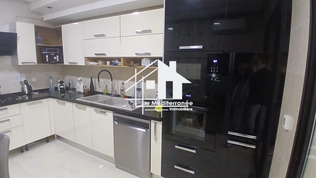 un appartement S+2 a jardin de carthage