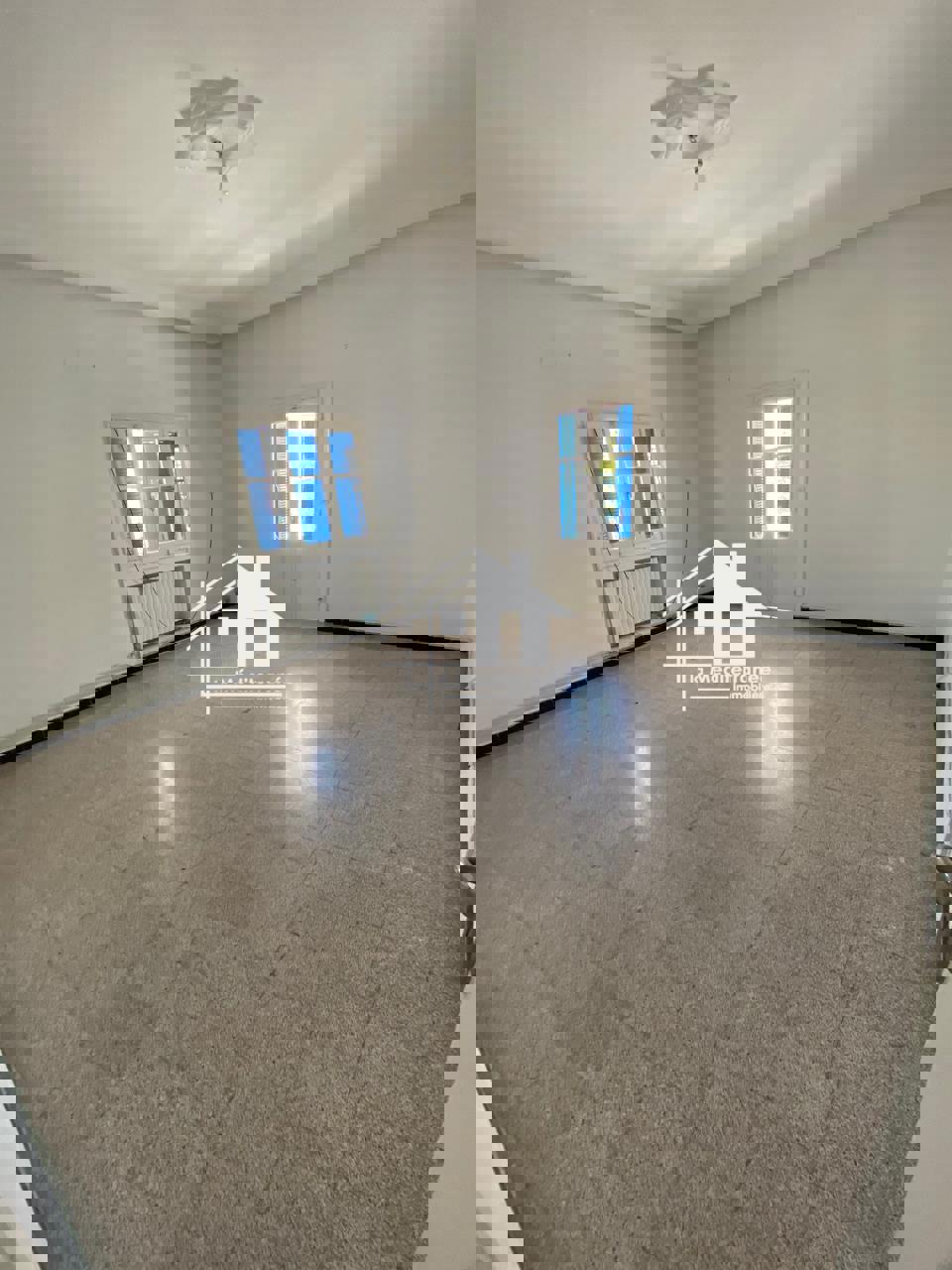 à louer étage de villa s3 au bardo