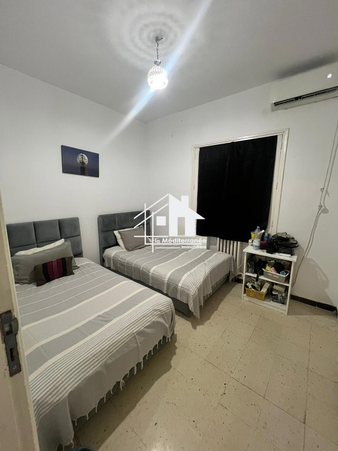A louer appartement S+2 vide au Bardo 20 Mars