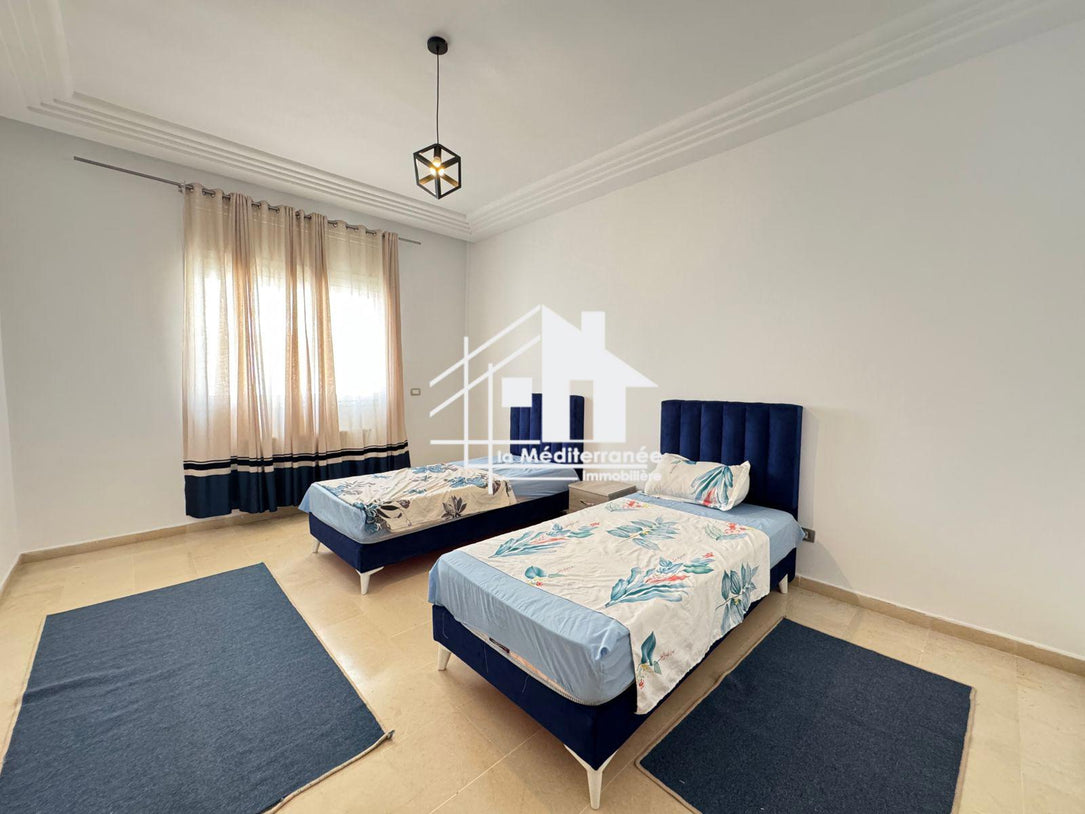Appartement S+2 meublé aux jardins de Carthage