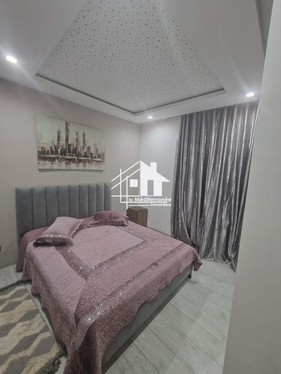 a louer un appartement s+1 meublé a El manzeh 9c
