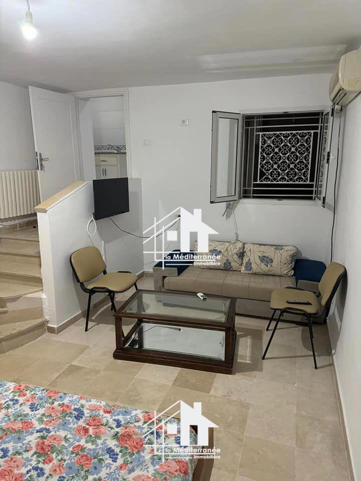 A louer studio S1 meublé au bardo cité eskik
