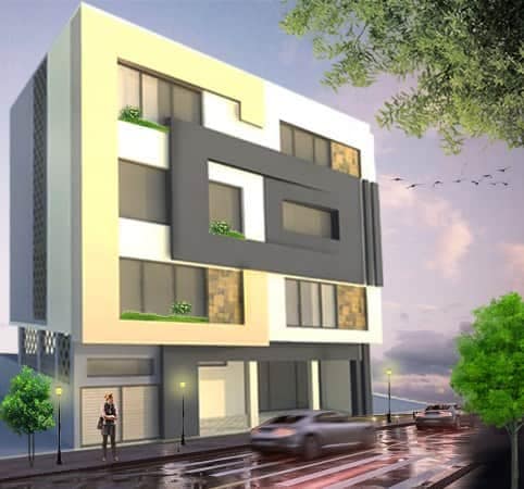 A vendre un immeuble R+3 à Ezzahra