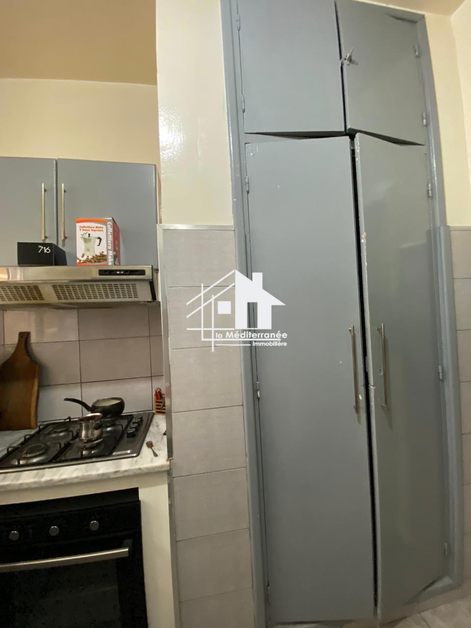 A louer appartement S+2 vide au Bardo 20 Mars