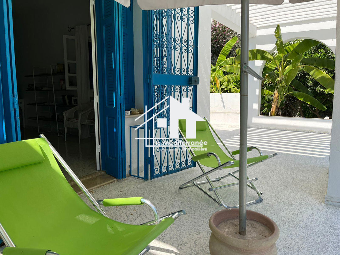 A louer une maison meublée style arabesque avec piscine
