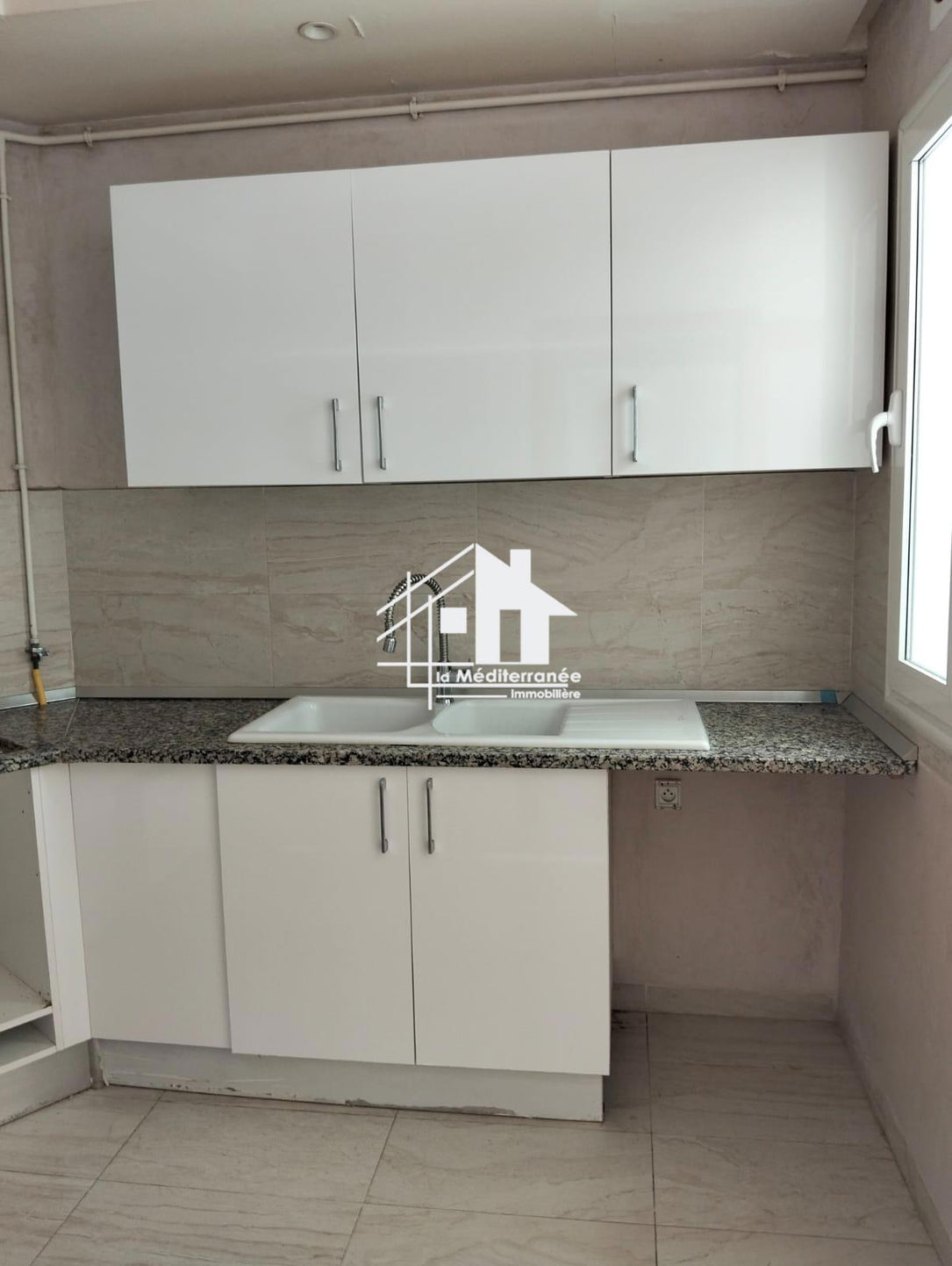 Un appartement S+3 jardin de carthage