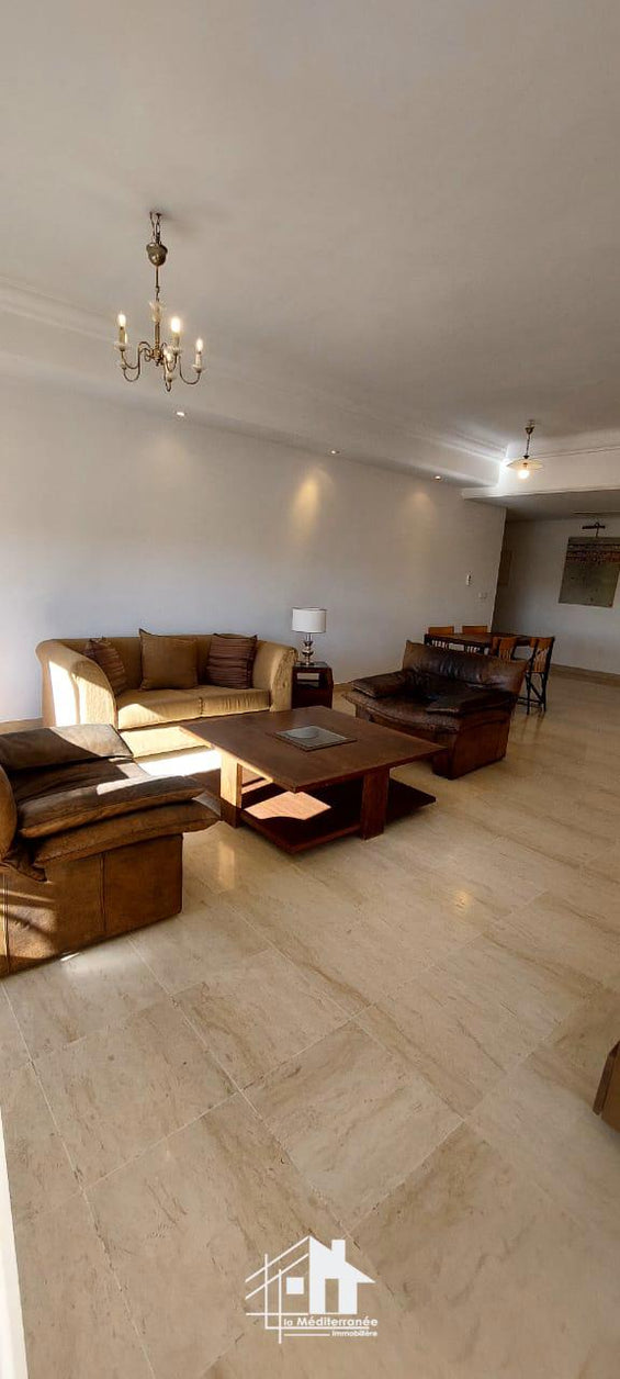 A louer appartement S+3 meublé à Sidi Daoued