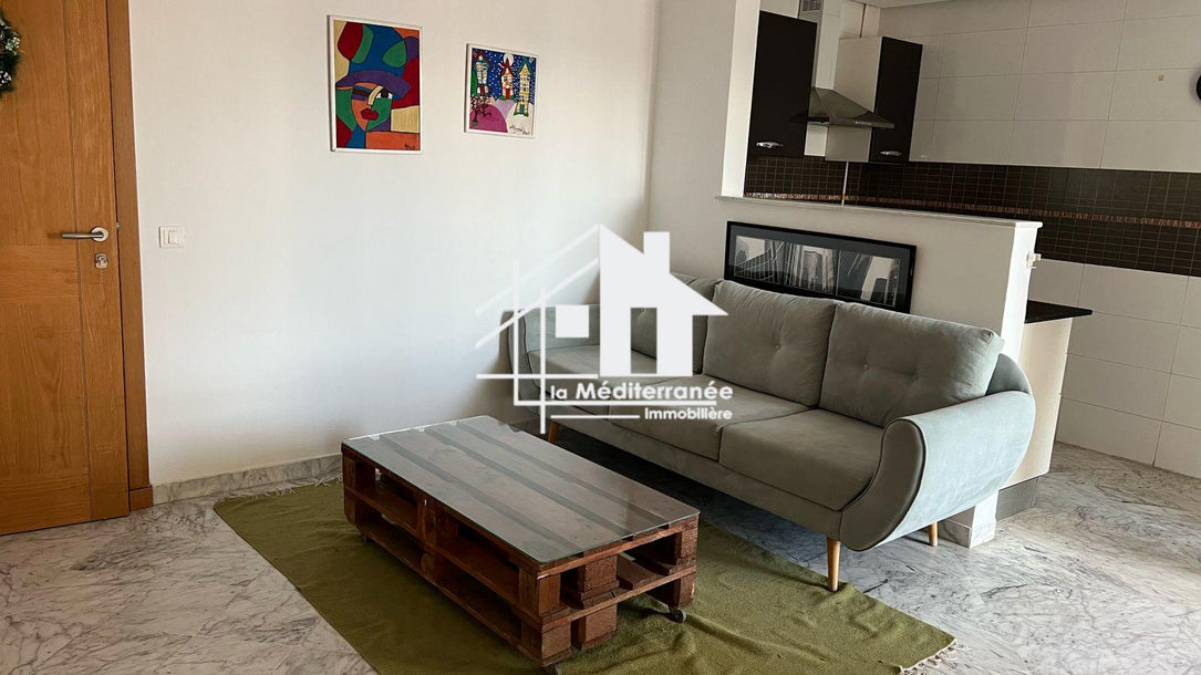 A louer un appartement en S+1 meublé à Jardins de Carthage