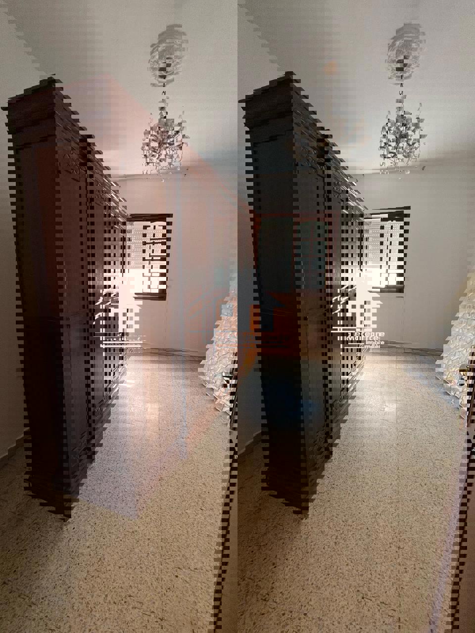 à louer étage de villa s3 à bouchoucha
