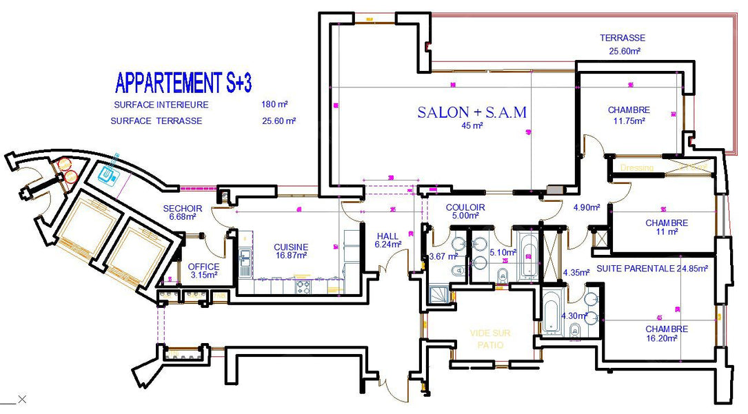 Appartement S+3 aux les berges du lac 2
