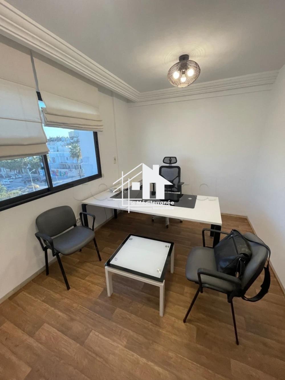a louer appartement à usage bureautique à Menzah 8