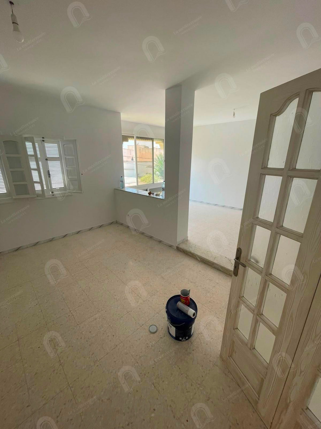 A louer étage de villa s+3 à cité haras bardo