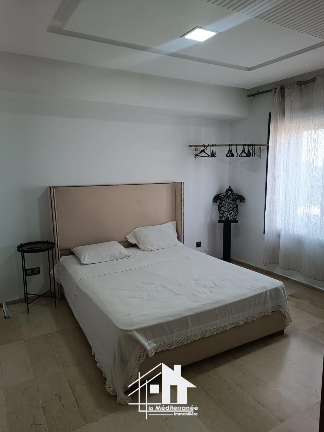 A louer appartement S+1 meublé à la Soukra