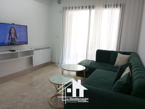 A louer un appartement S+1 meublé à Jardin de Carthage