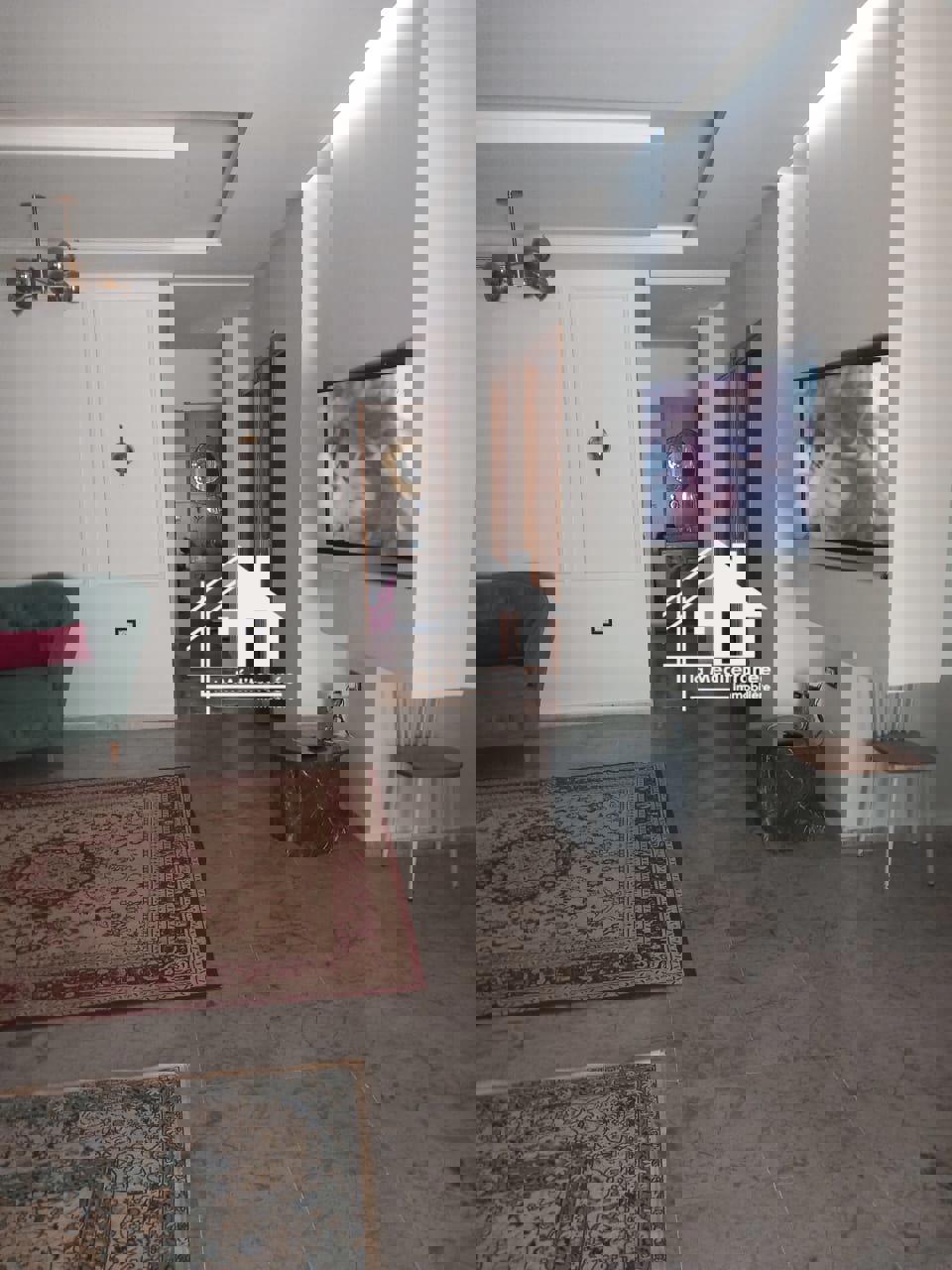 A louer étage de villa S+3 RDC meublé