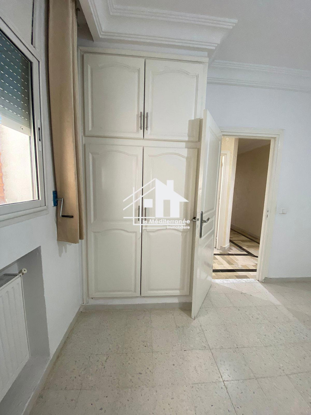 A louer étage de villa S+3 au bardo