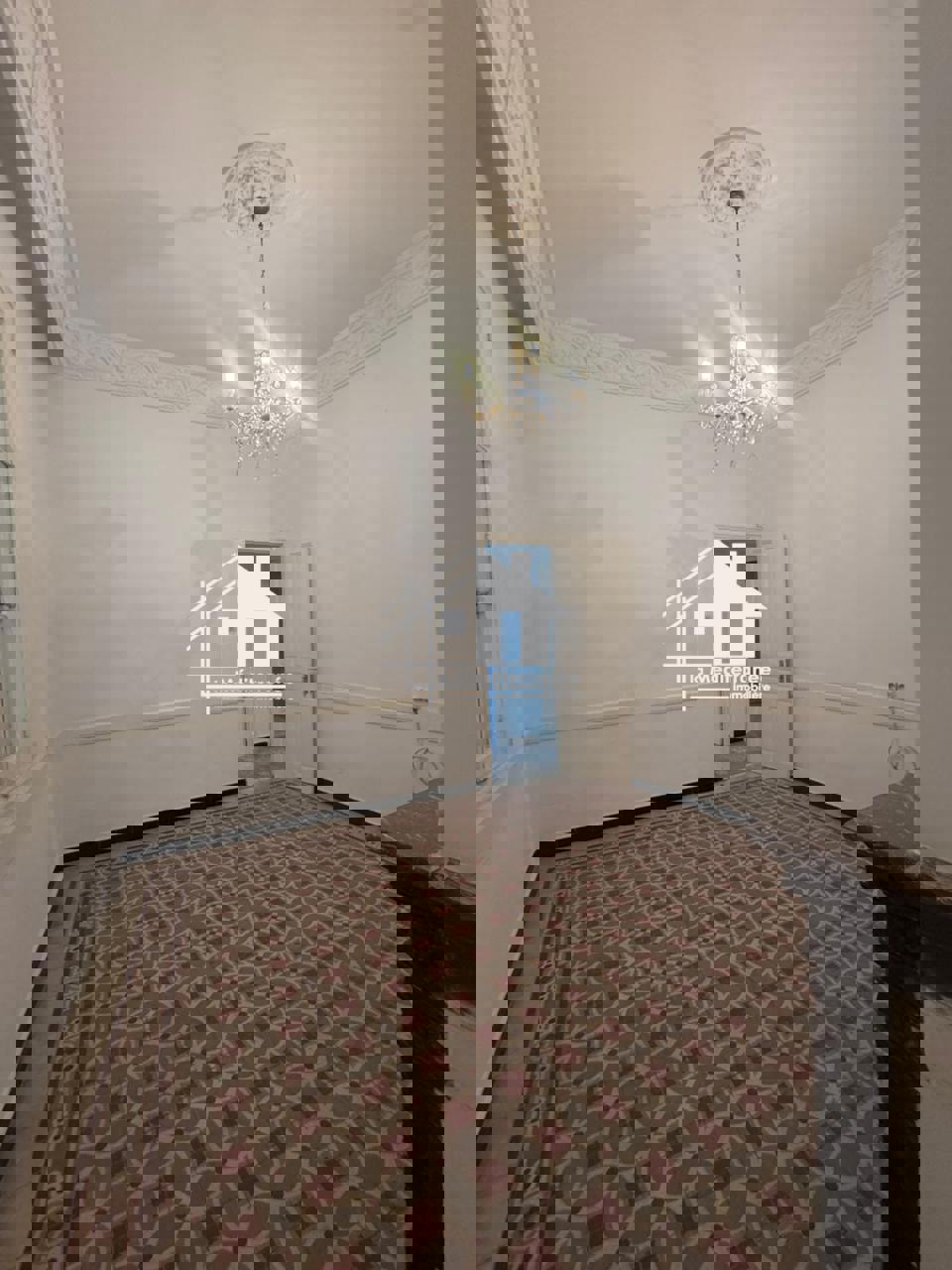 à louer rez de chaussée s+3 avec jardin au bardo