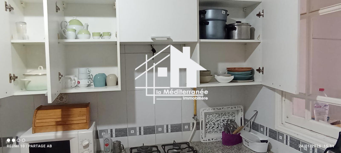 A louer appartement S+1 meublé à manouba