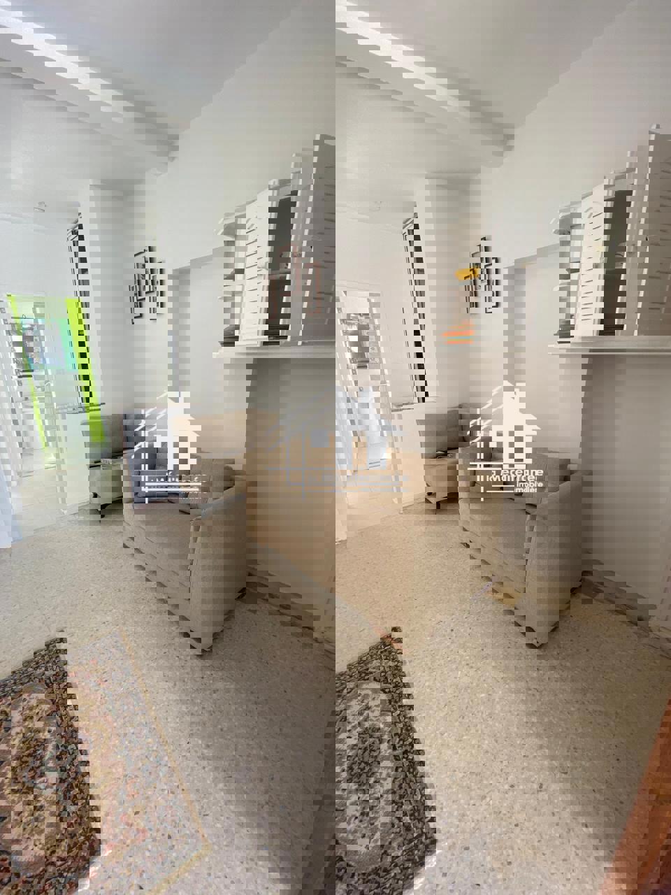 A louer étage de villa s1 meublé cité skik