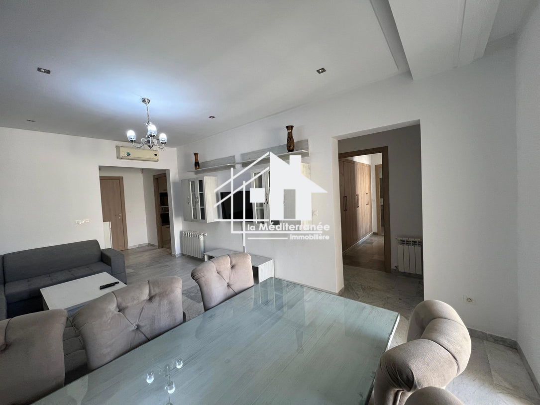 un appartement s+2 meublé à Ain Zaghouan nord