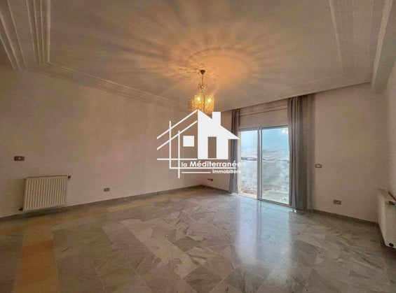 A louer un appartement S+2 aux jardins de carthage