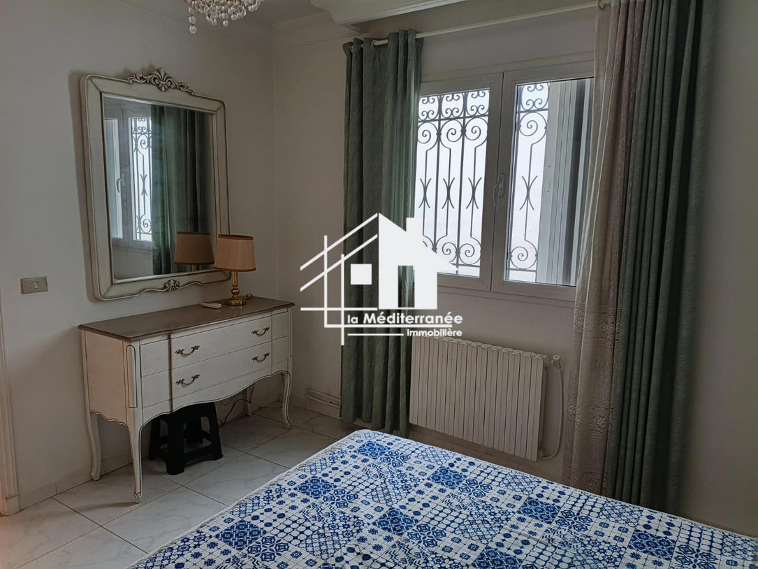 A louer duplex S+2 meublé au coeur de marsa plage