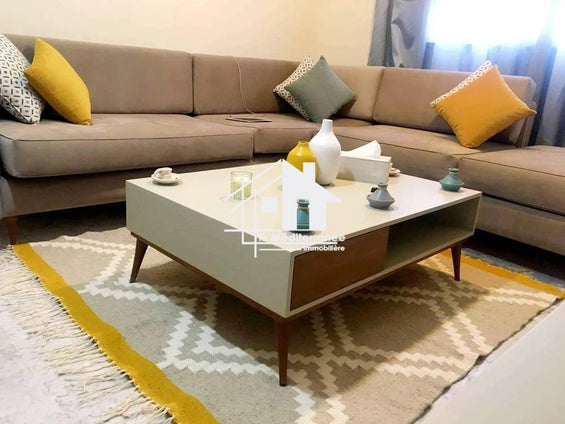 Appartement S+2 meublé à jardin de l'aouina