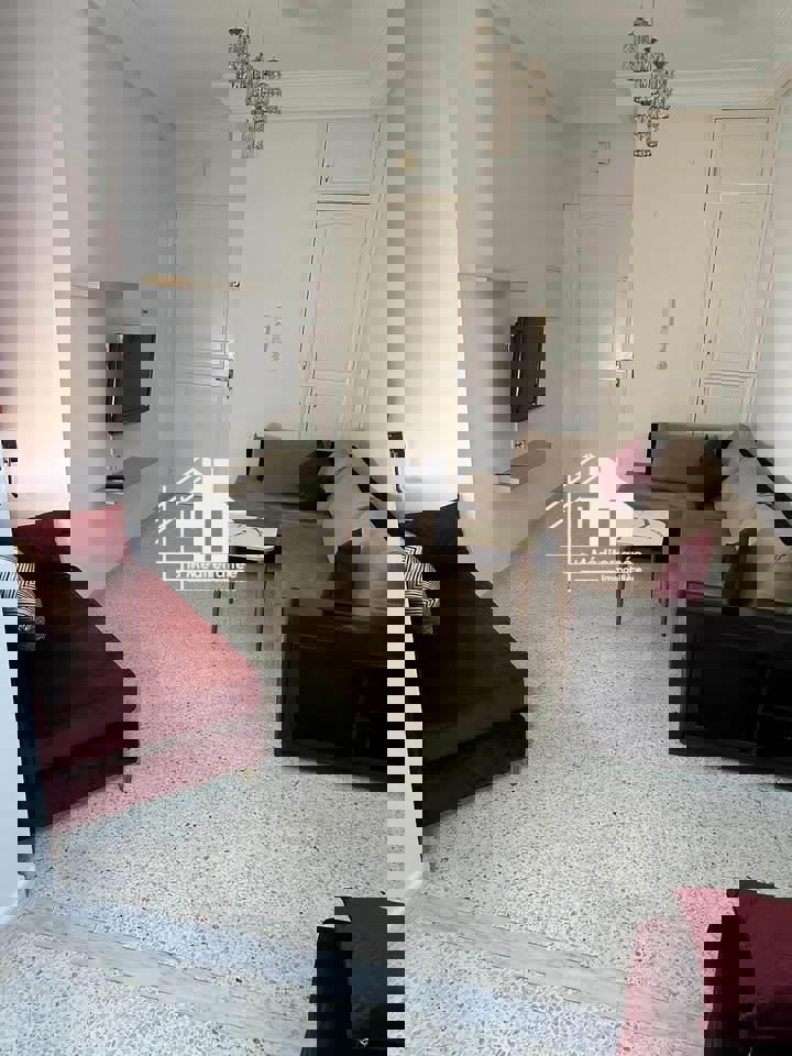 à louer appartement  s+1 meublé à 7 novembre  bab saadoun