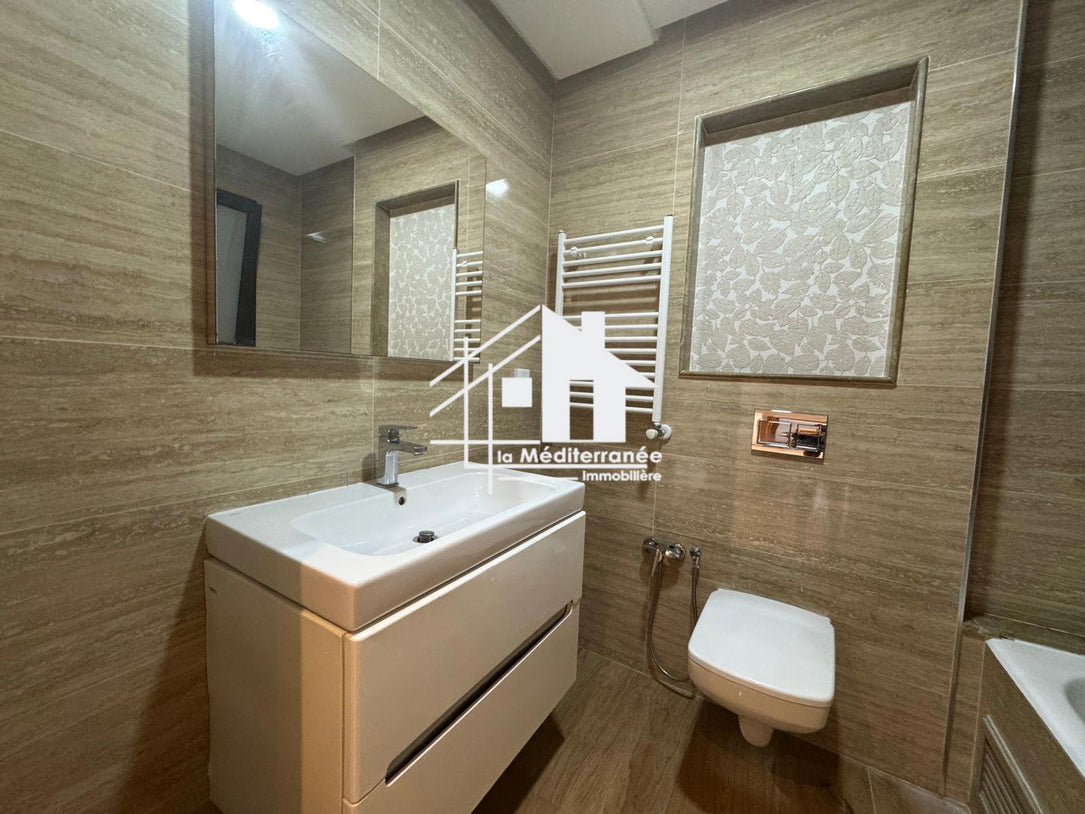 Appartement S+3 aux jardins de carthage