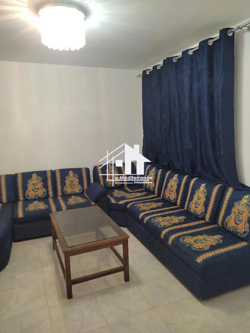 A louer appartement S+2 meublé Rdc à manouba