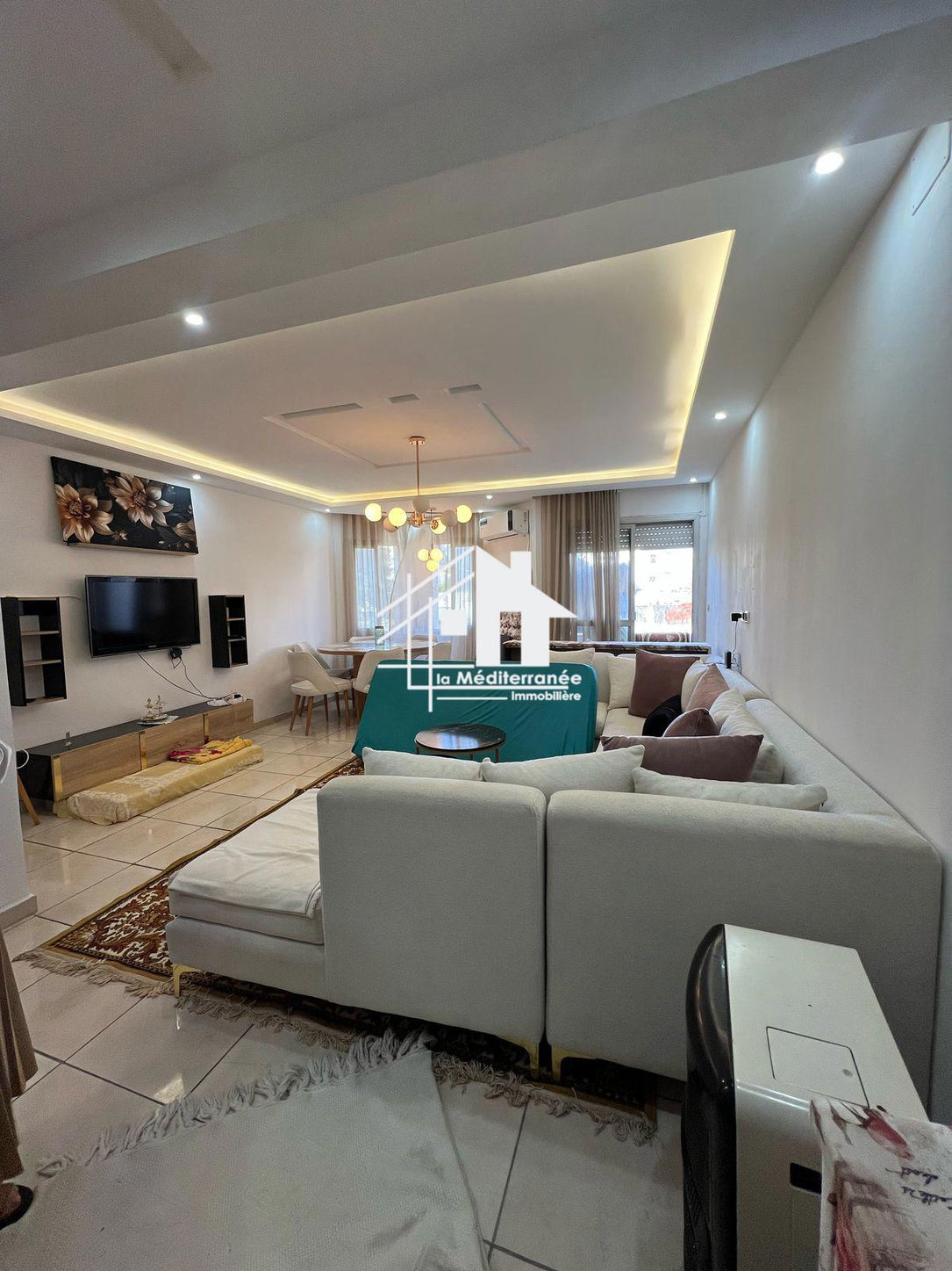 A vendre appartement S+3 à Manar 1