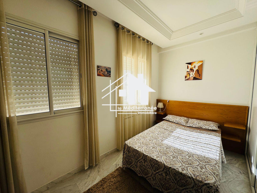 Appartement S+1 meublé aux Jardins de Carthage